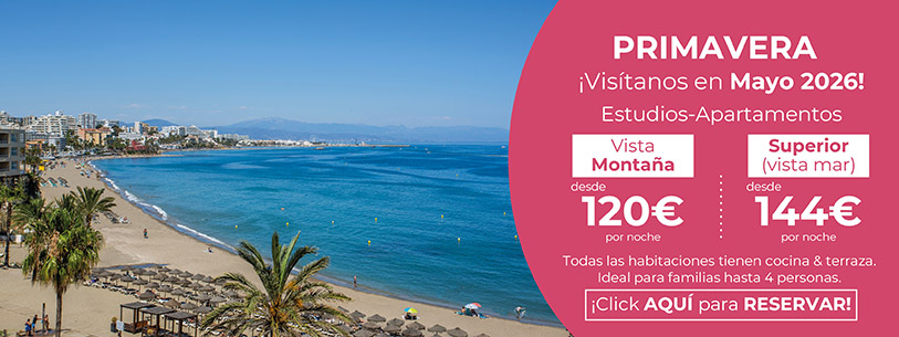 ¡Escápate en Primavera: Mayo desde 120!