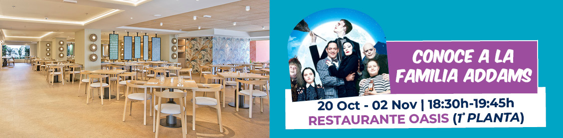 Especial Halloween Restaurante Oasis Benalmádena 